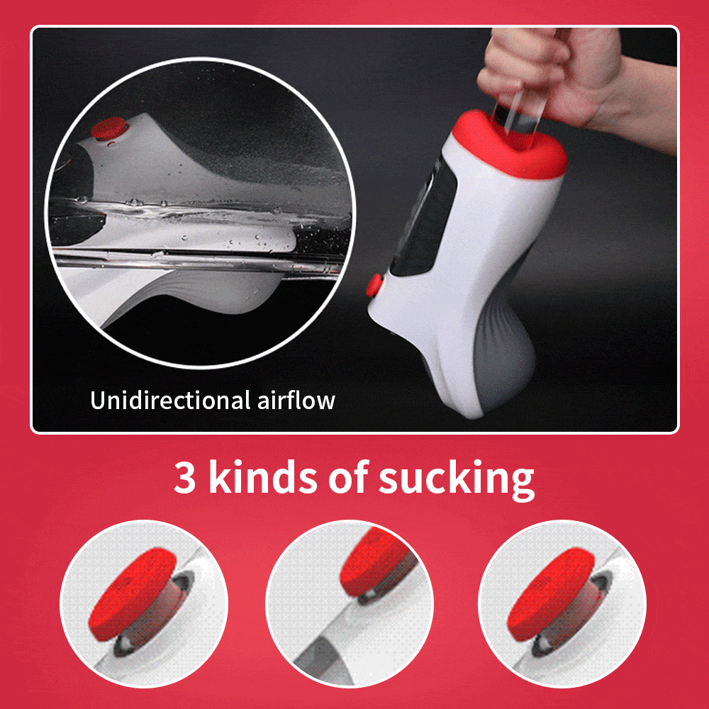 Leten Deep Throat Air Control Vacuum Sucking Vibration Blowjob Male Masturbator