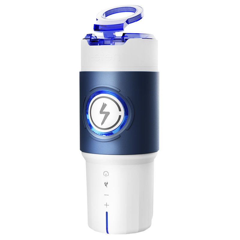 Infrared Light Heating Retractable Male Masturbator