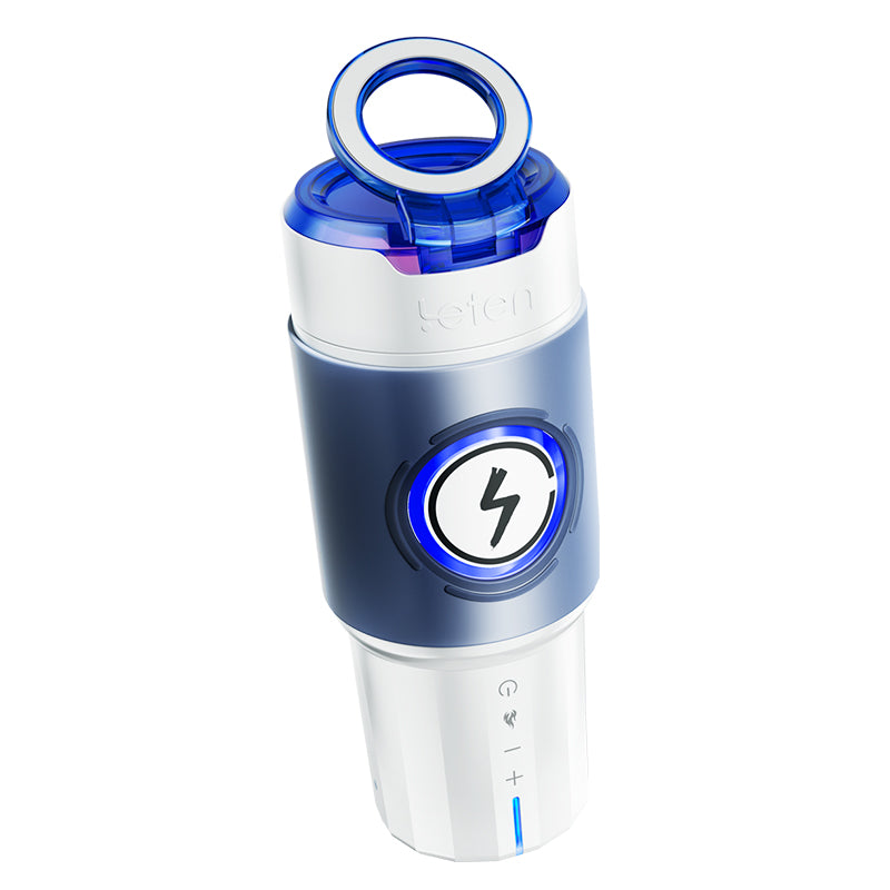 Infrared Light Heating Retractable Male Masturbator