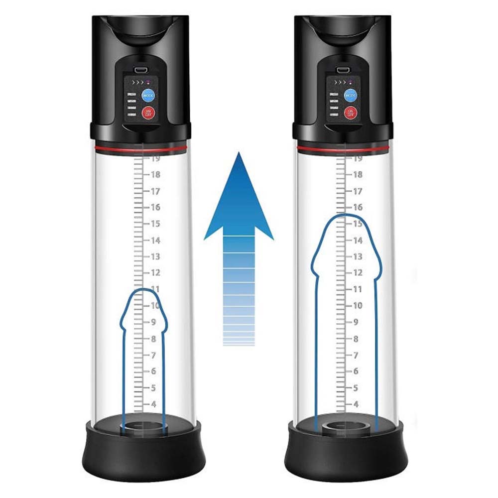 Electric Multi-Frequency Speed Increaser Male Masturbation Aircraft Cup Training Pump