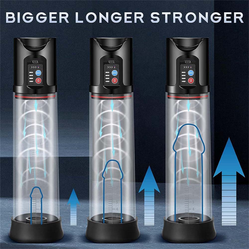 Electric Multi-Frequency Speed Increaser Male Masturbation Aircraft Cup Training Pump