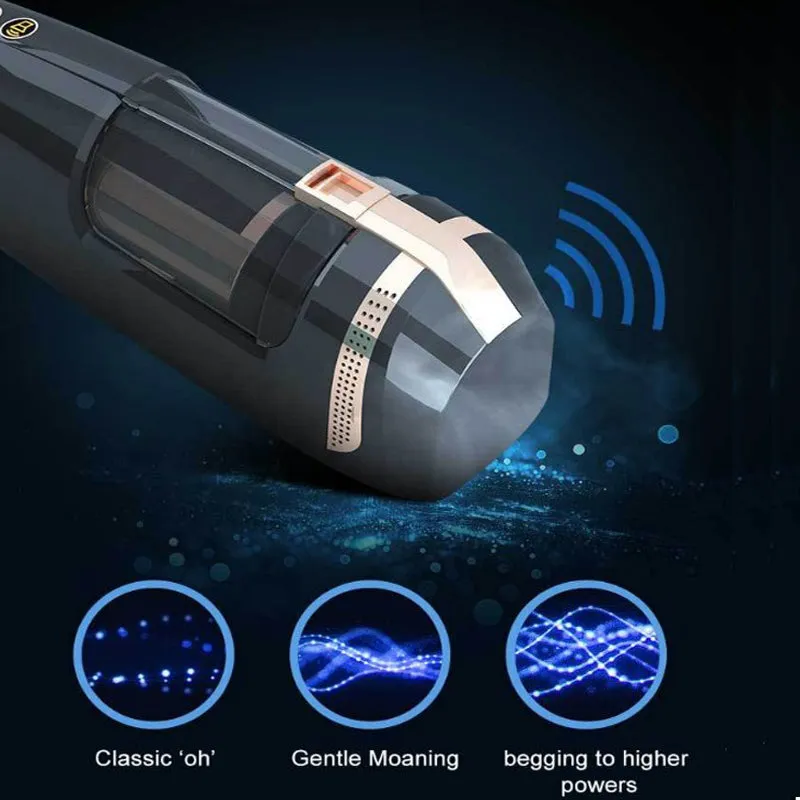Hero 6 Thrusting Self-Heating Automatic Male Masturbator with 3D Textured Sleeve Heating Mens Sex Toy Male Stroker
