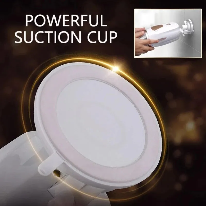 ThunderRush Automatic Telescopic Air Bag Men's Masturbation Cup with 10 Vibrations 5 Speeds 4d Channel with Suction Base