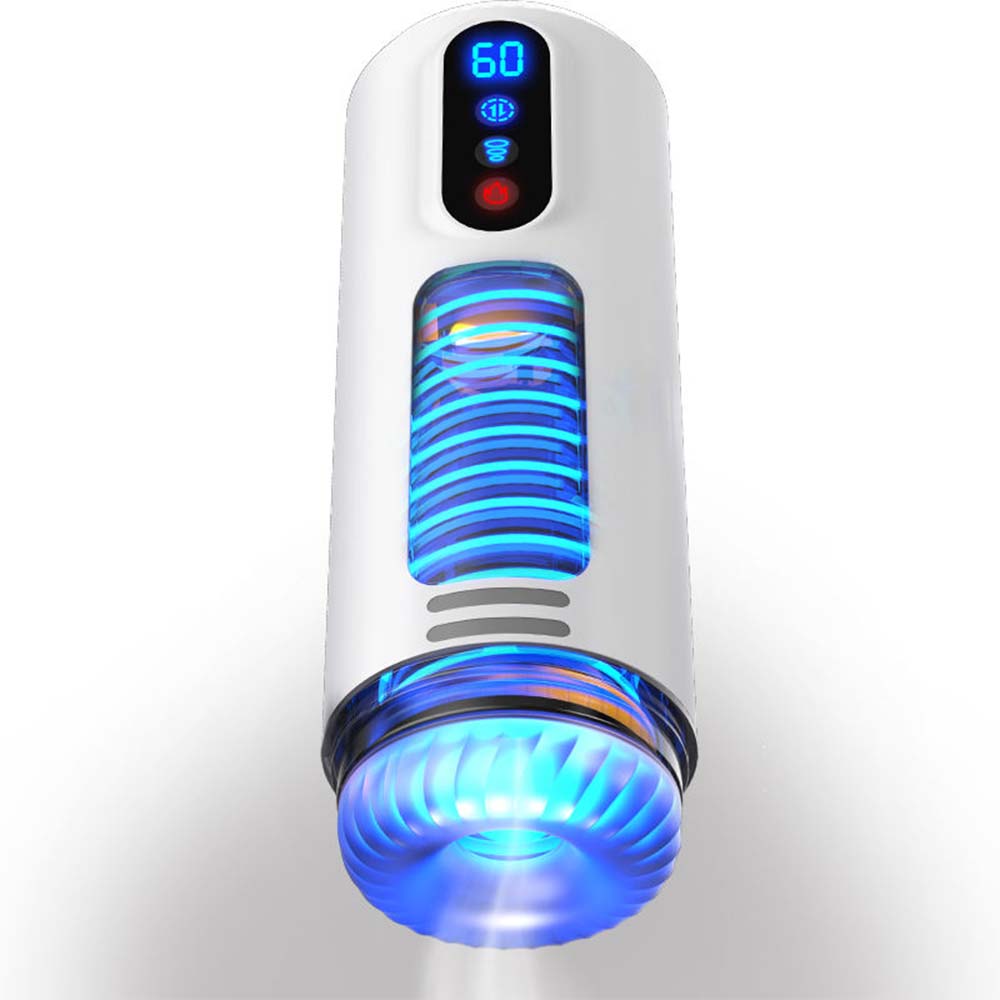 9-Frequency Telescopic Vibration Sucking Voice Heated Aircraft Cup