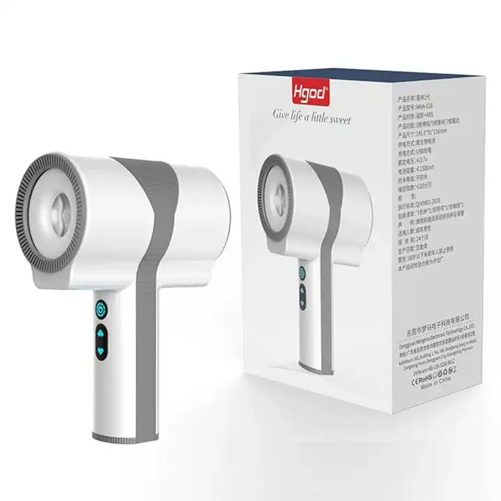 Electric Telescopic & Rotating Male Airplane Masturbator