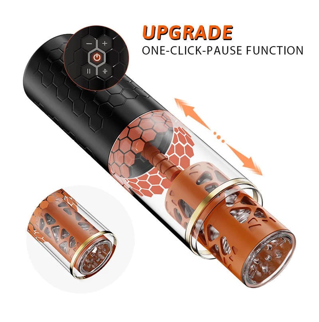 10 Thrusting Rotating 3D Realistic Automatic Male Masturbator