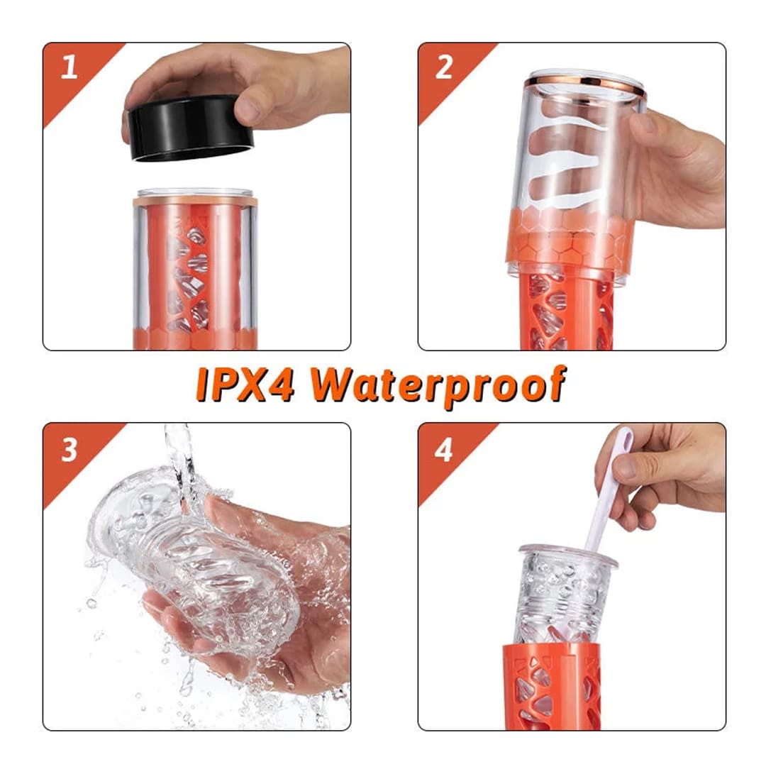 10 Thrusting Rotating 3D Realistic Automatic Male Masturbator