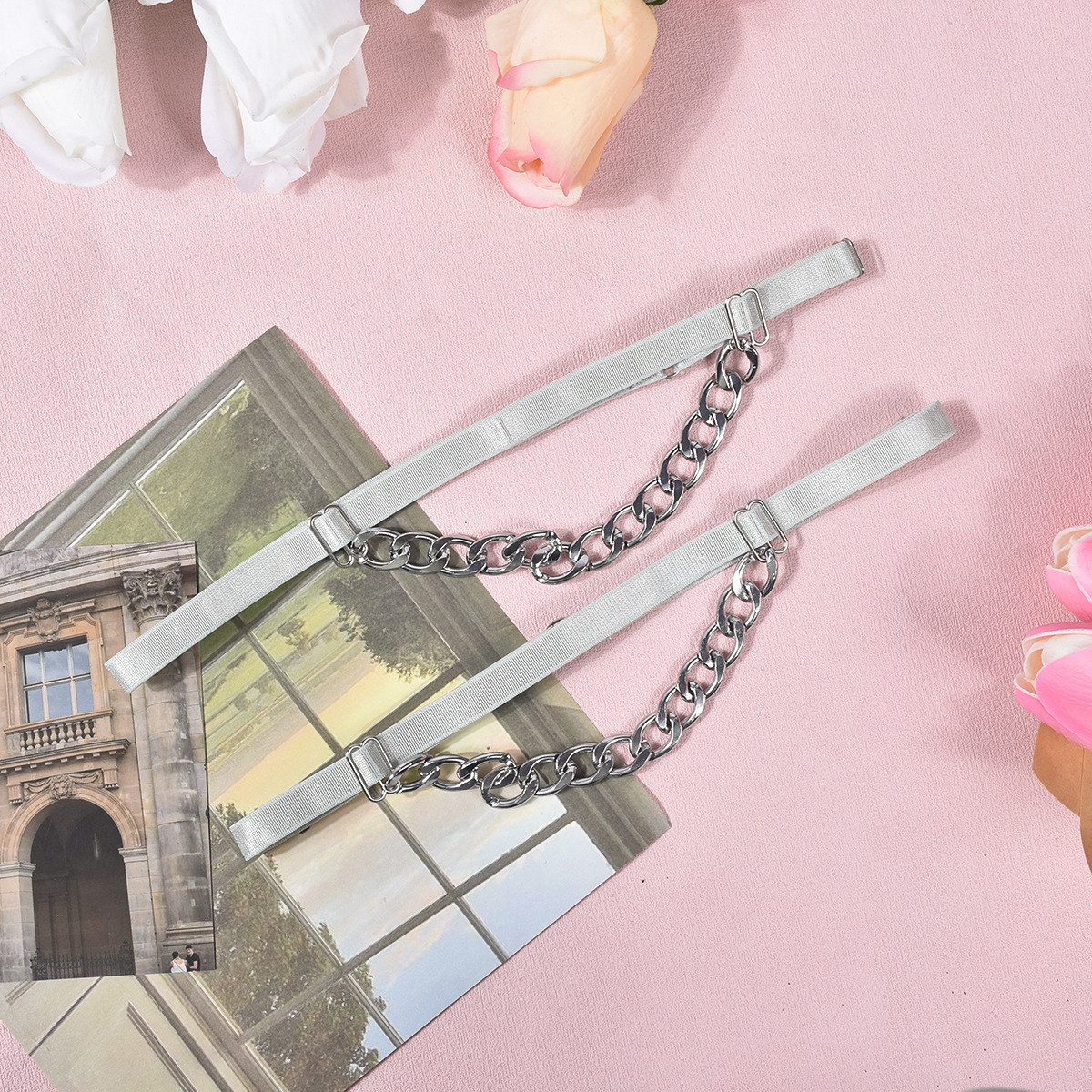 Metal Chain Sex Lingerie Set