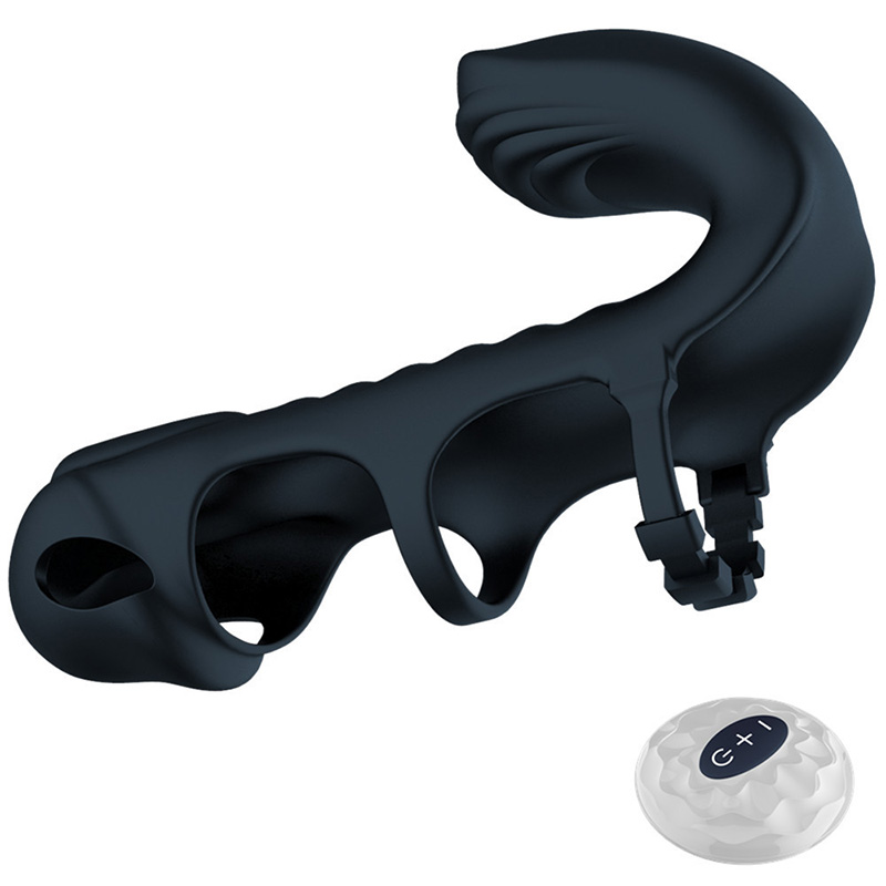 Wireless Remote Control 7 Vibrating Penis Cock Ring