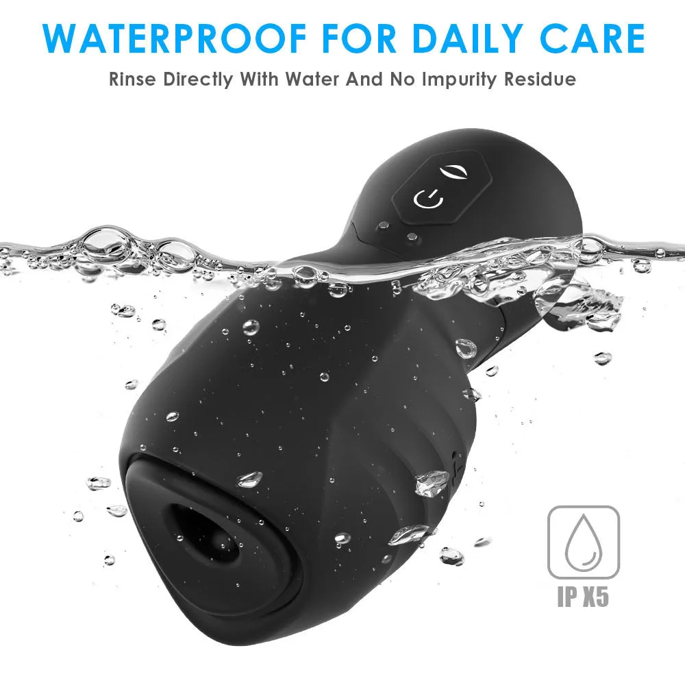 UltraDriveⅡ 7 Vibration 3 Sucking Male Masturbator Penis Trainer Super Pleasure Glans Trainer