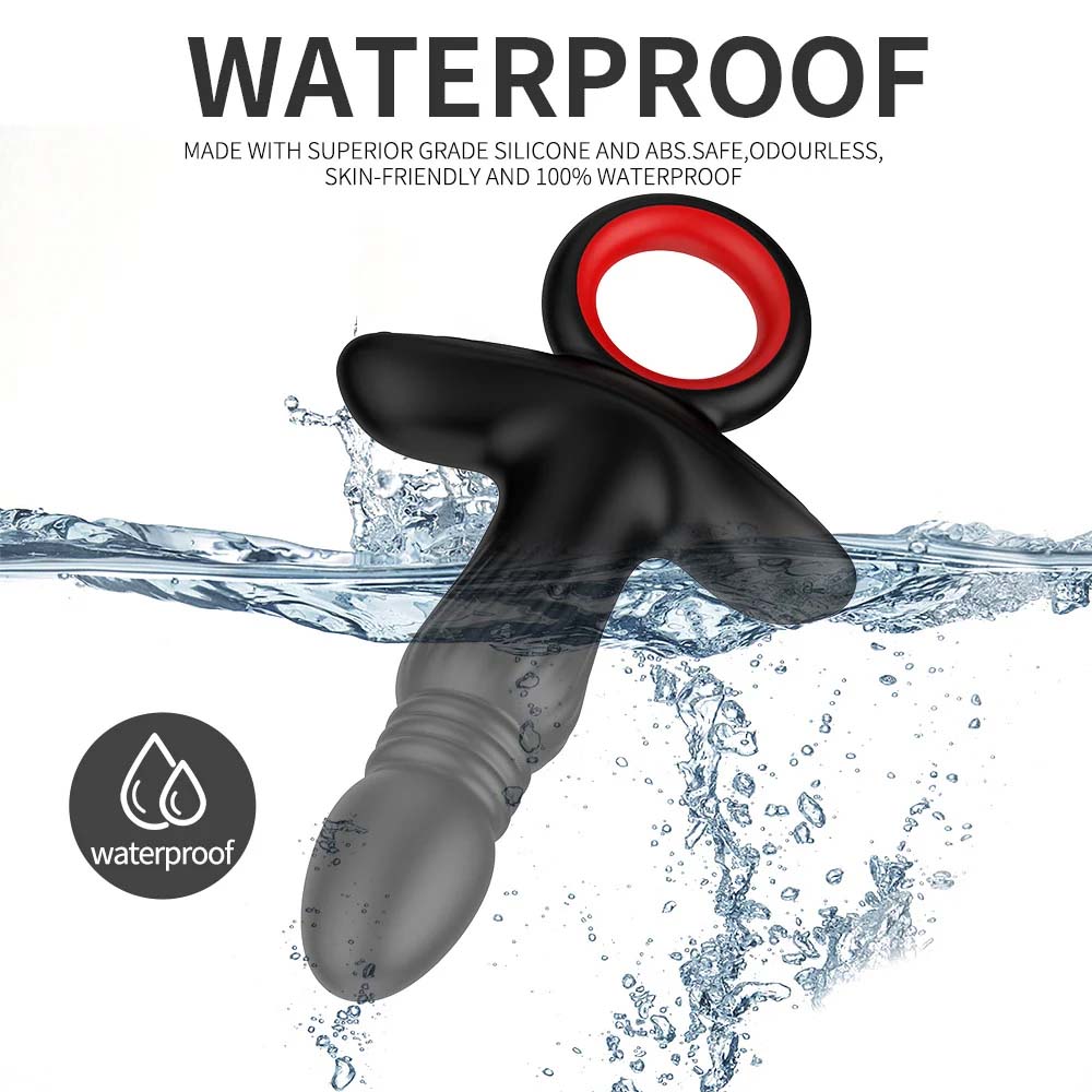 Wireless & App Remote Control Thrusting Vibration Prostate Massager