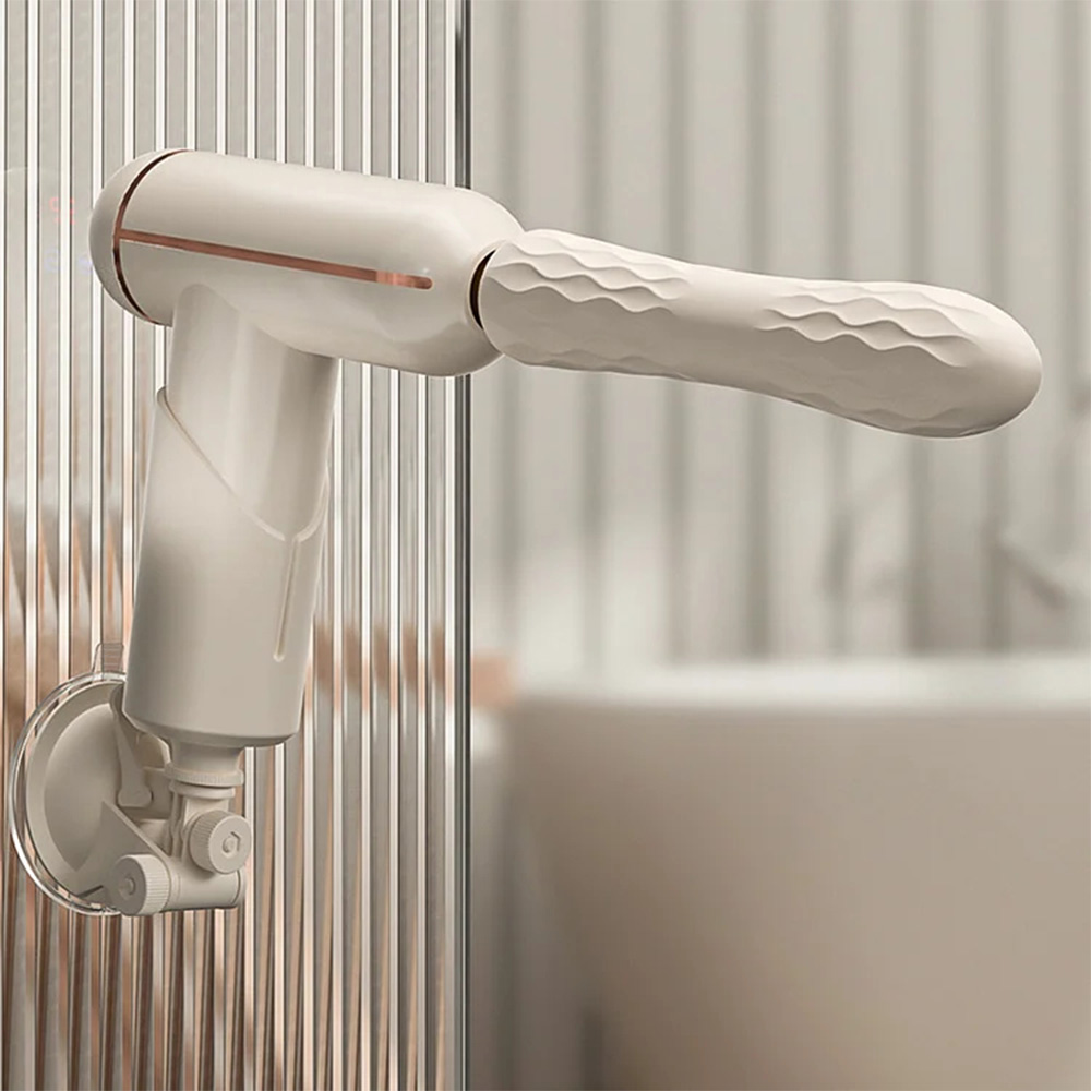 32 Frequency Vibration Fully Automatic Telescopic Lcd Touch Screen Telescopic Dildo