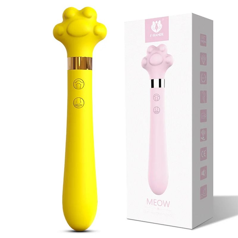 Smart Heated Vibrating Cat Paw Vibrator