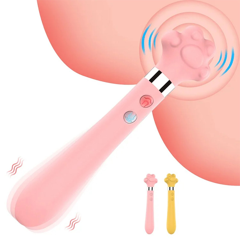 Smart Heated Vibrating Cat Paw Vibrator