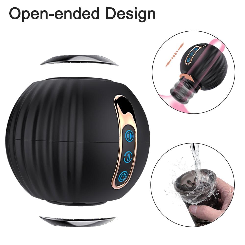 Pumpkin Bomb 8 Automatic Rotating Male Masturbator Penis Stimulator