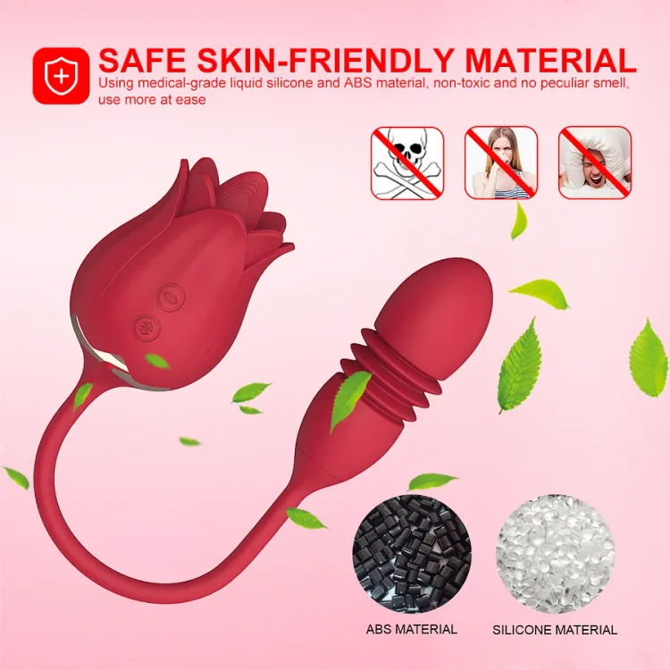 Rose Vibration Tongue Vibrator Egg Vibrator Thrusting Vibrators