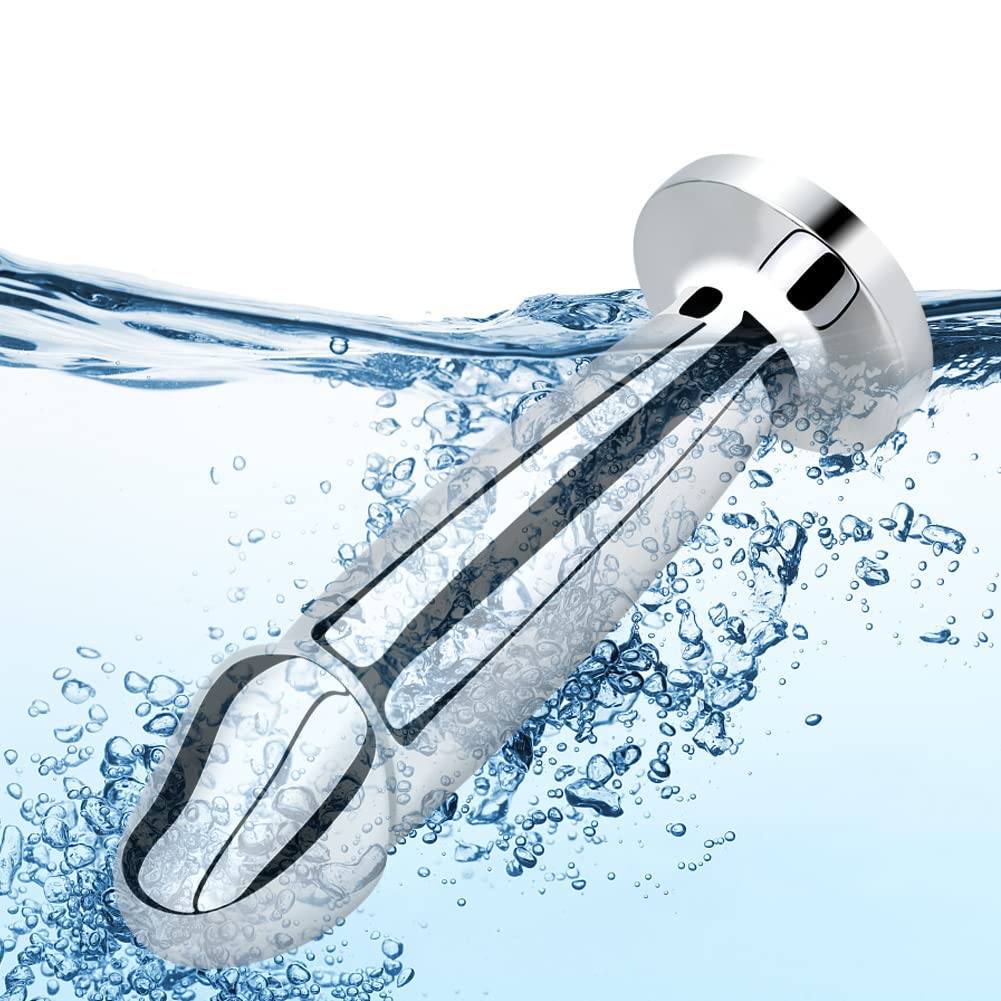 Metal Wireless Remote Control Imitation Dildo Vibrating Butt Plug