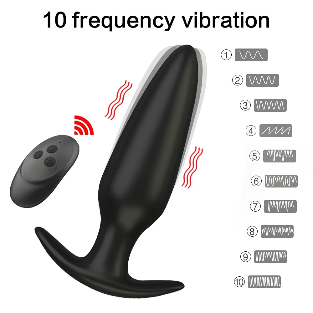 10 Frequency Massage to Stimulate Anal Plug