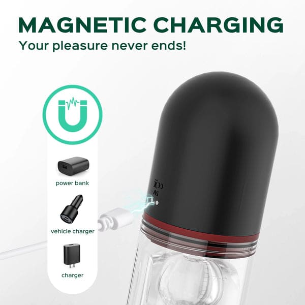 SoloSonic 9 Vibrating Sucking Transparent Electric Masturbation Cup Visual Experience Silicone Soft Suction Male Masturbator