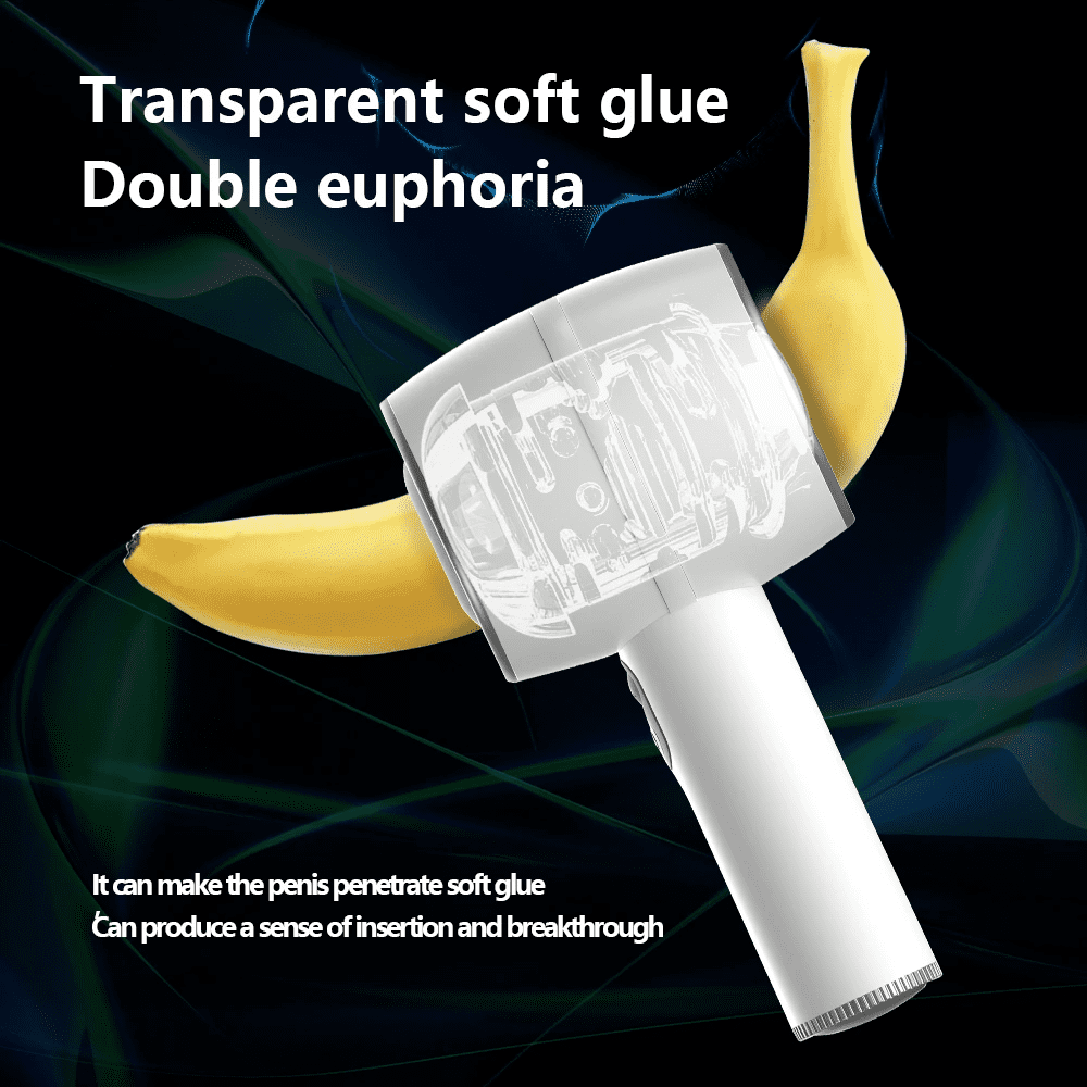 Banana Cleaner 3 Thrusting Sucking Handheld Automatic Male Masturbator