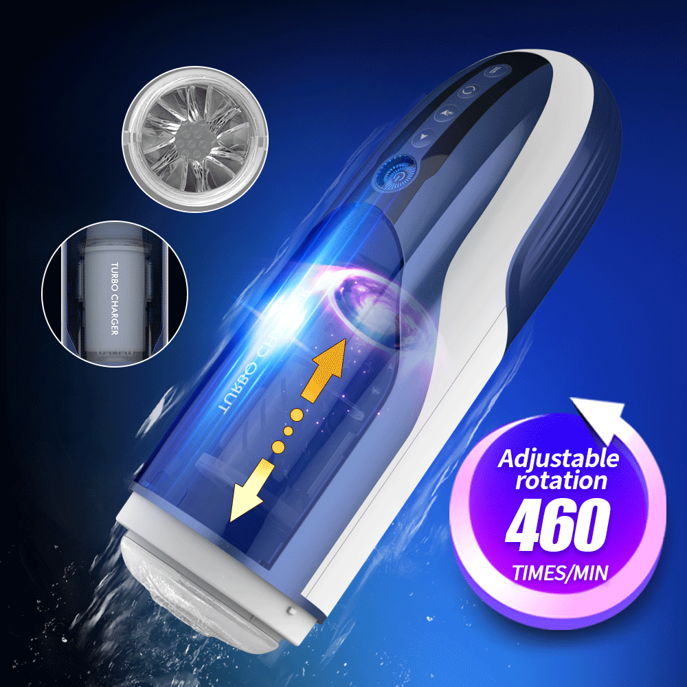 Leten 10 Thrusting Rotation Vocalization Automatic Male Masturbator Powerful Vibration