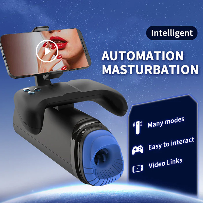 UXOL-7-Frequency Suction & 7-Frequency  Vibration Heating Male Masturbator