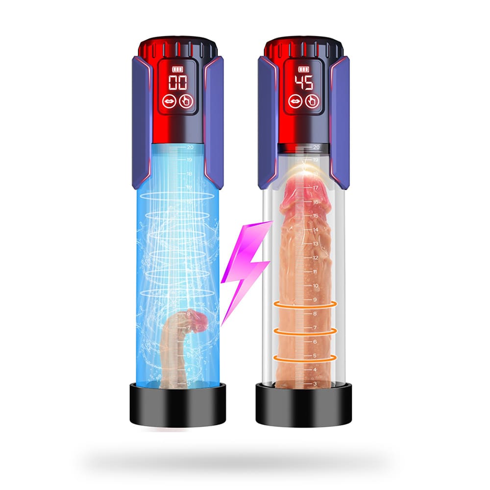 Waterproof Vacuum Male Masturbator Extension Pump