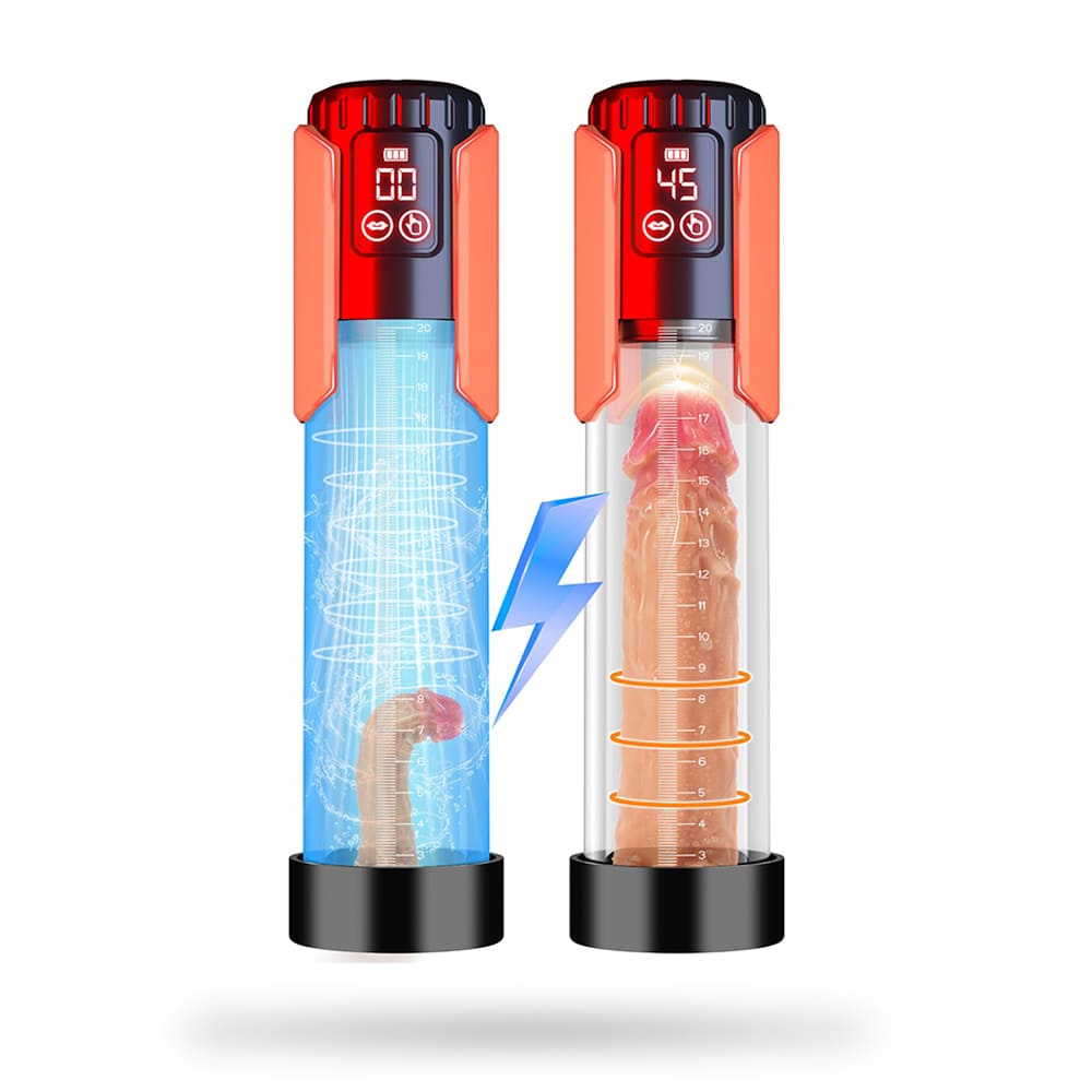 Waterproof Vacuum Male Masturbator Extension Pump