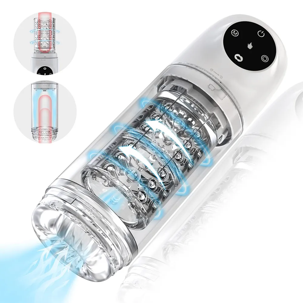 4 In 1 Upgraded Version 7 Suction Power 7 Rotating Male Masturbator