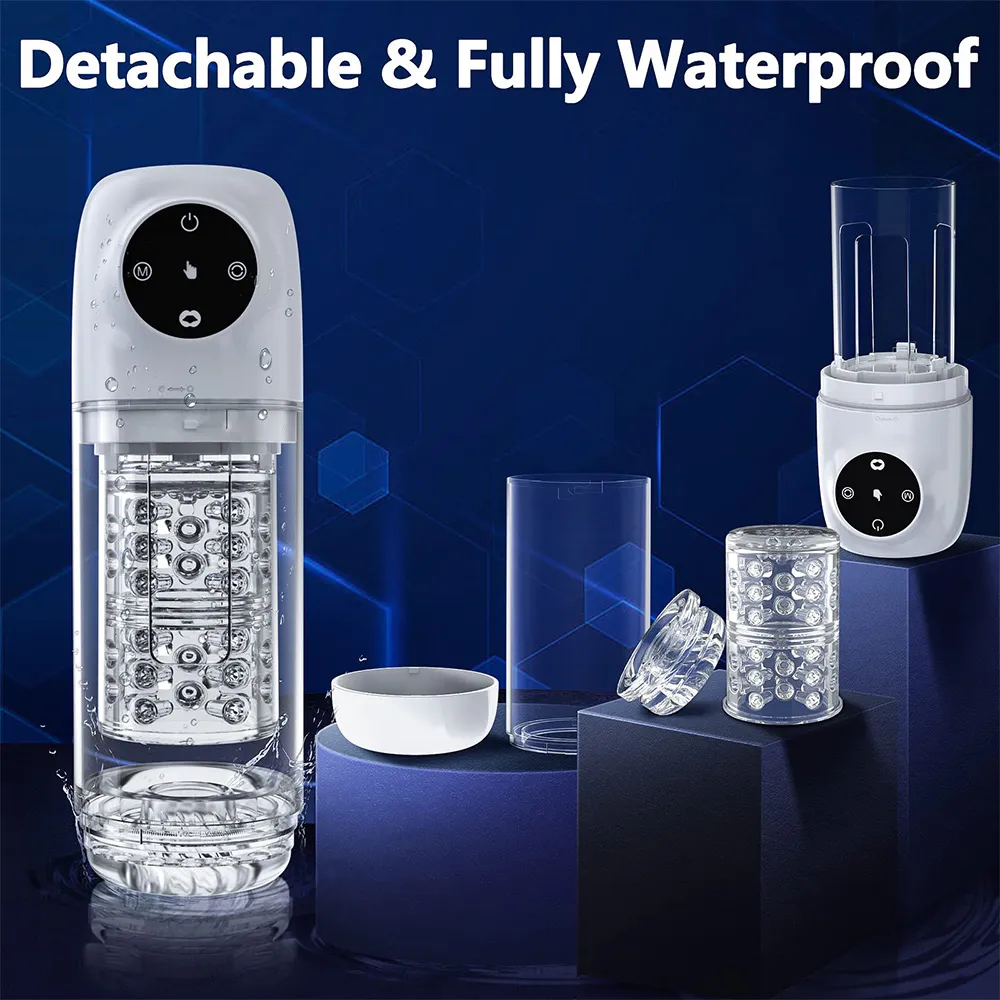 4 In 1 Upgraded Version 7 Suction Power 7 Rotating Male Masturbator