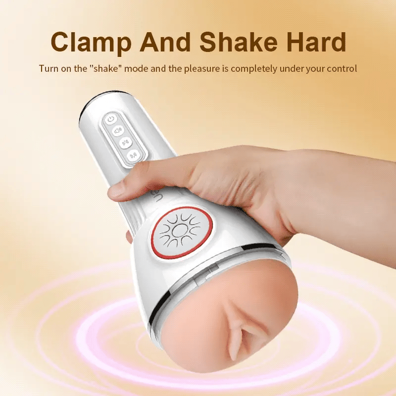 Leten IV 10 Vibrating & Sucking Male Masturbator With Heated Voice