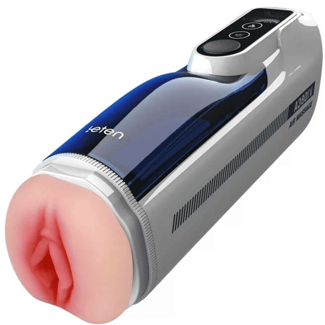 Leten A380 IV Generation 10 Frequency Telescopic Vibration Smart Heating Male Masturbator Toy