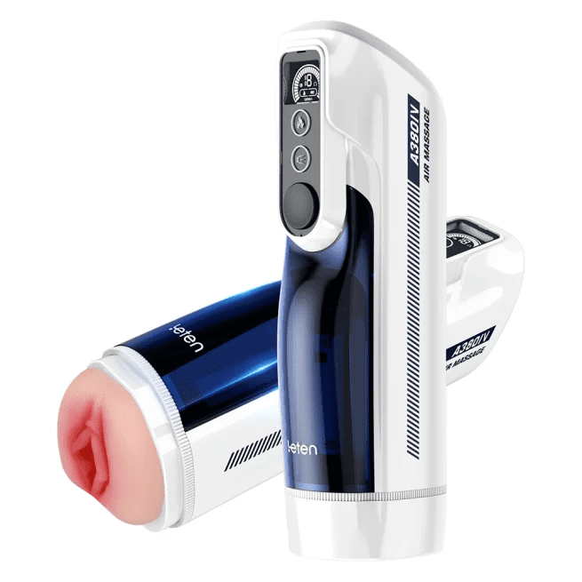 Leten A380 IV Generation 10 Frequency Telescopic Vibration Smart Heating Male Masturbator Toy