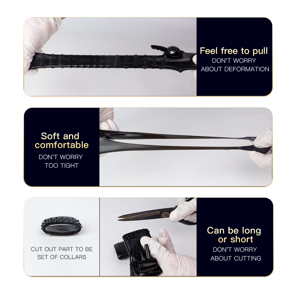 Male Foreskin Transparent Crystal Penis Condom