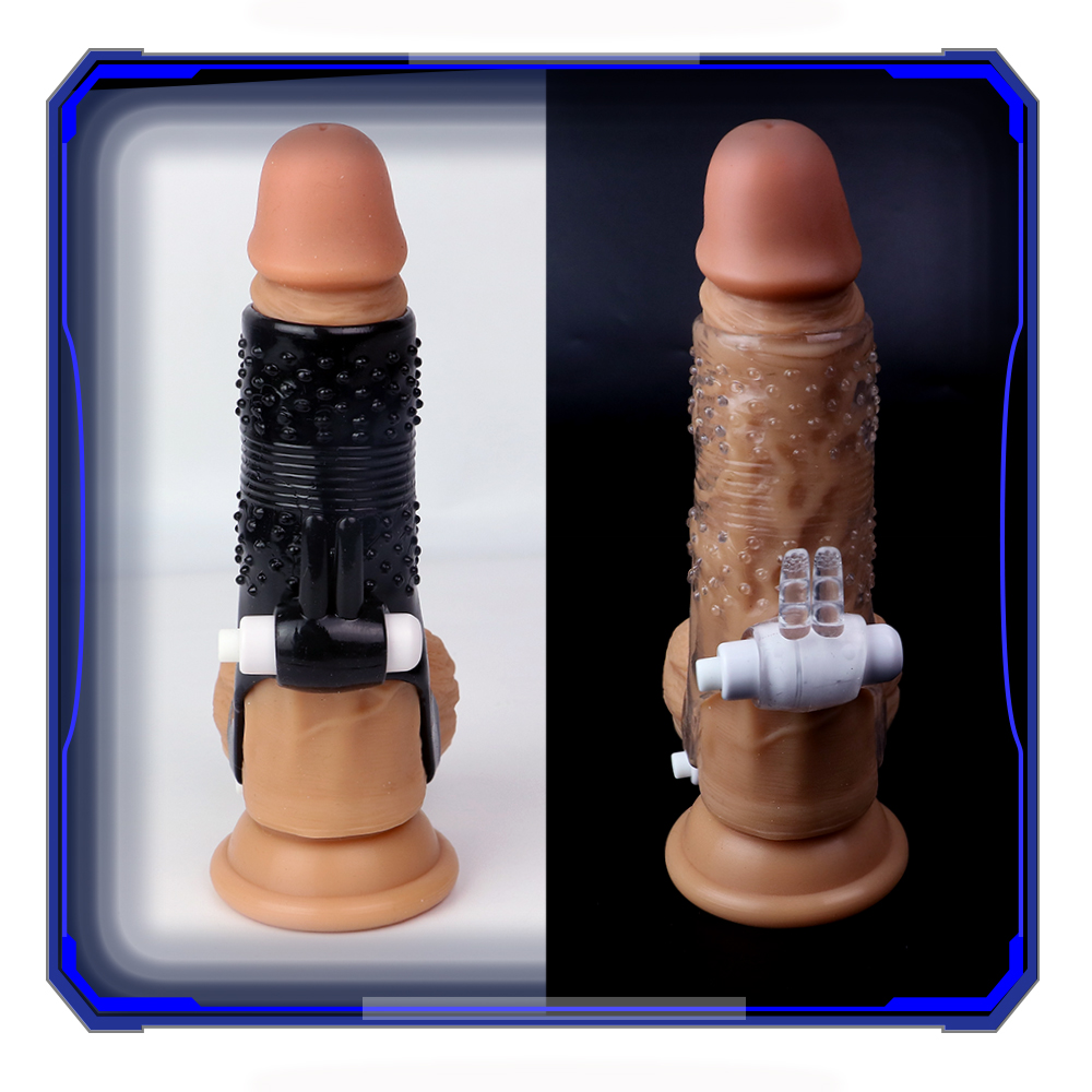 Male Foreskin Transparent Crystal Penis Condom