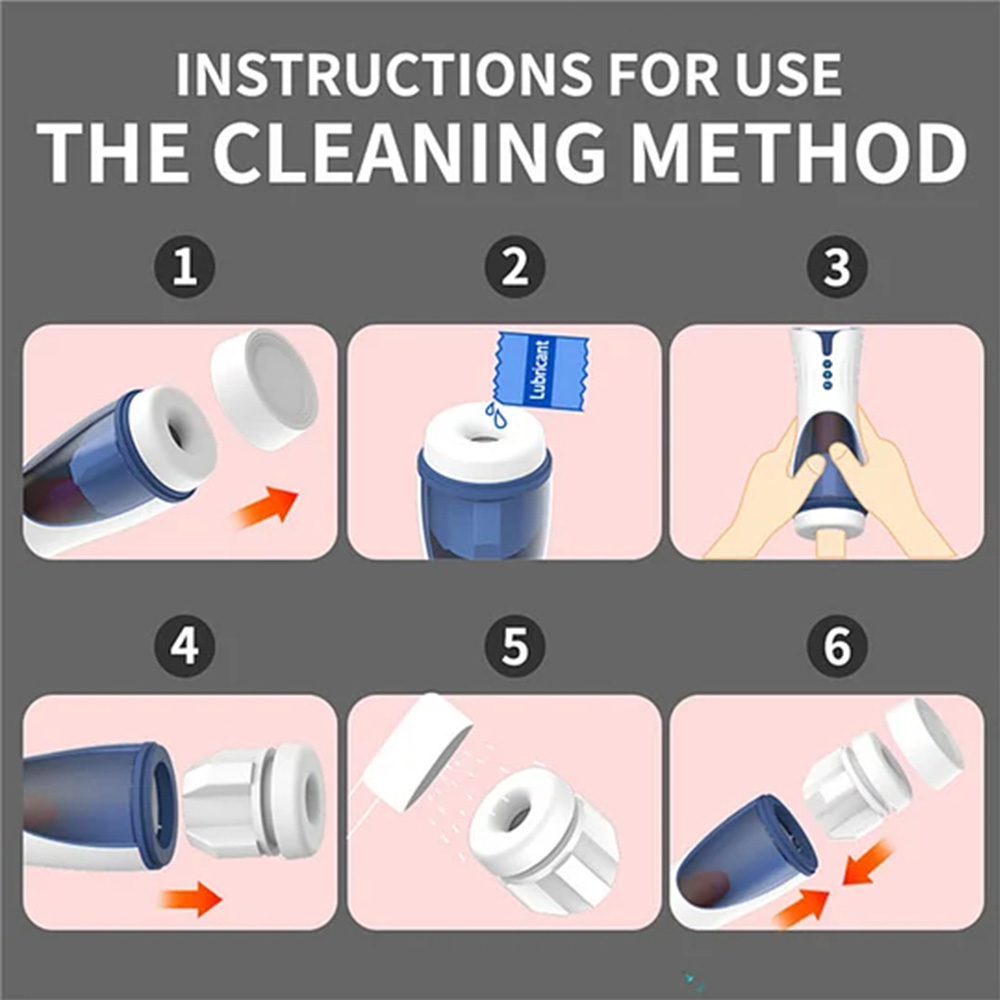 Tongue Licking Pronunciation Masturbation Cup Male Masturbator