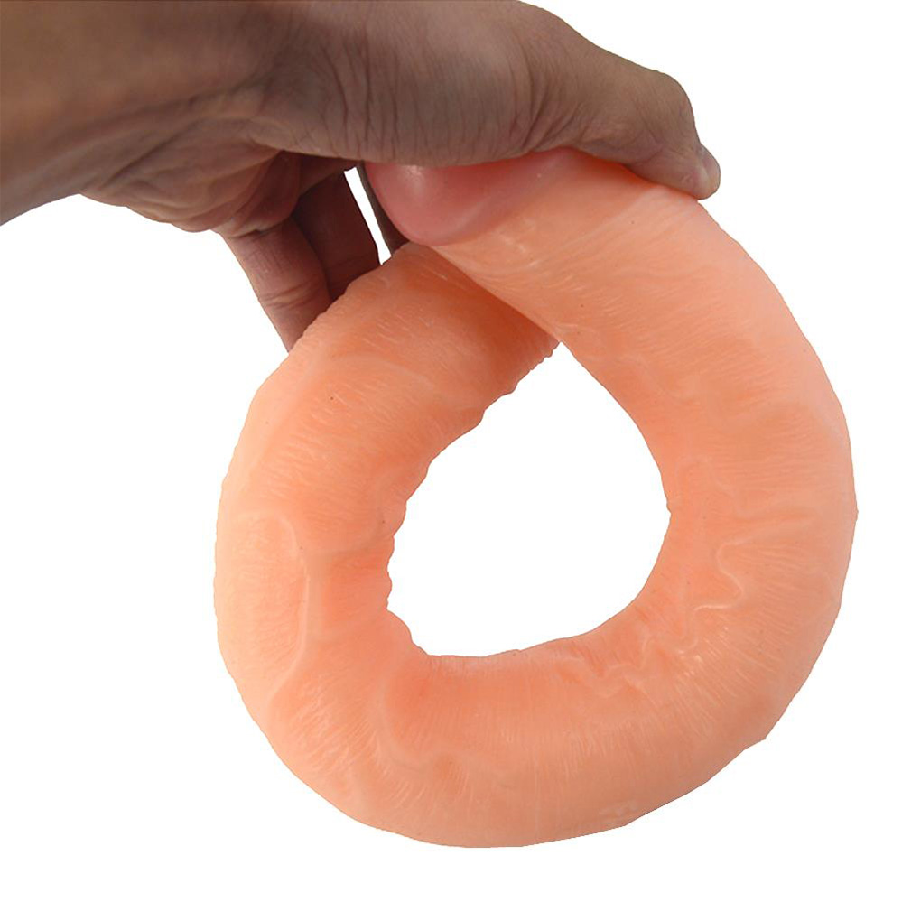 Double-Headed Artificial Anal Plug Masturbator Dildo