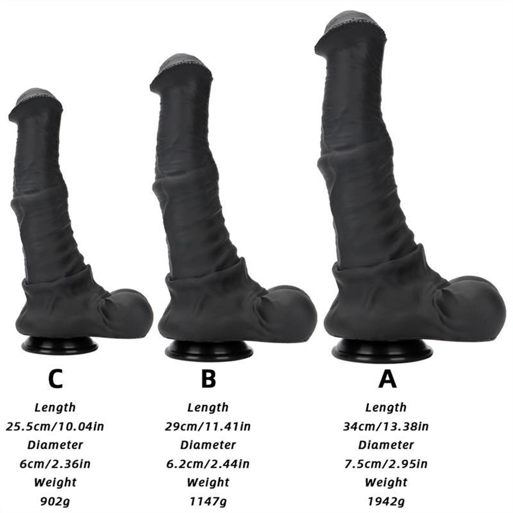 Liquid Silicone Simulation Giant Horse Dick Dildo