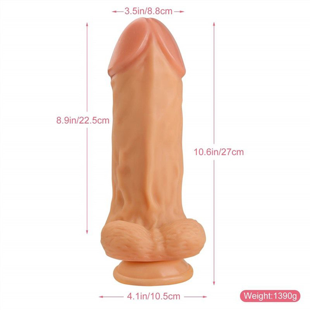 Thick Simulated Liquid Silicone Giant Dildo