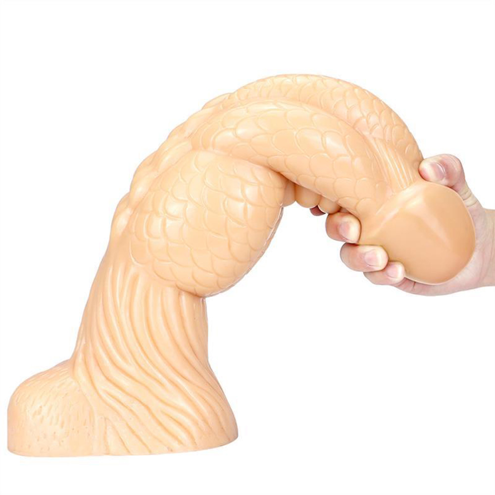 Giant Shaped Silicone Anal Plug Dildo