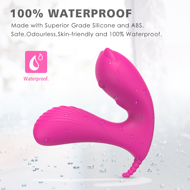 G-Spot Clitoris Wearable Silicone Wireless Remote Control Vibrator