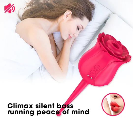 Rose Vibrater | Rose Suction Vibrator Female Masturbator