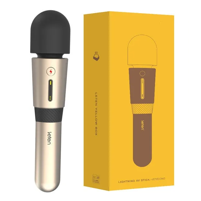 Leten Lightning 3 Powerful AV Wand Vibrator For Women