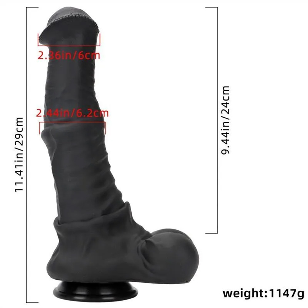 Liquid Silicone Simulation Giant Horse Dick Dildo