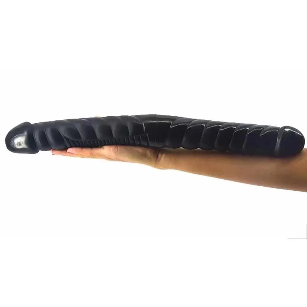 Double-Ended Extended Silicone Dildo