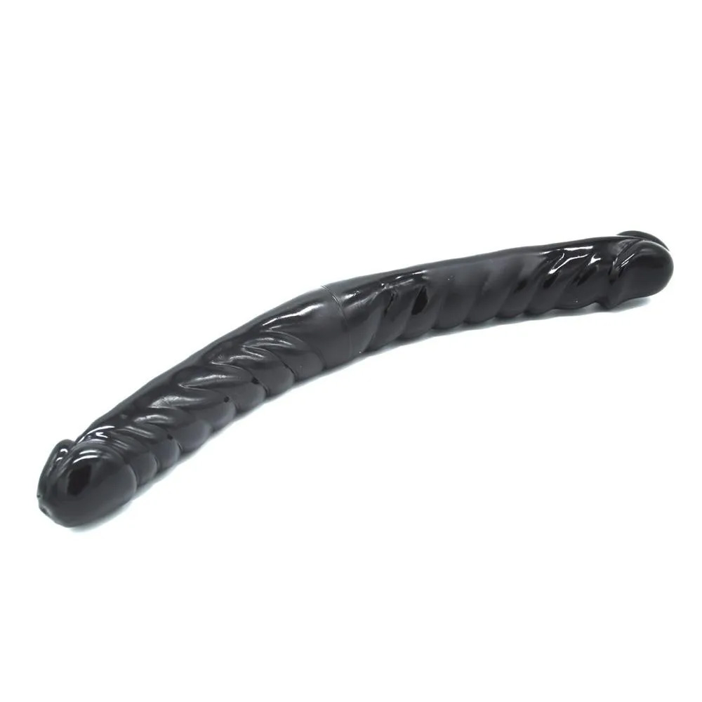 Double-Ended Extended Silicone Dildo
