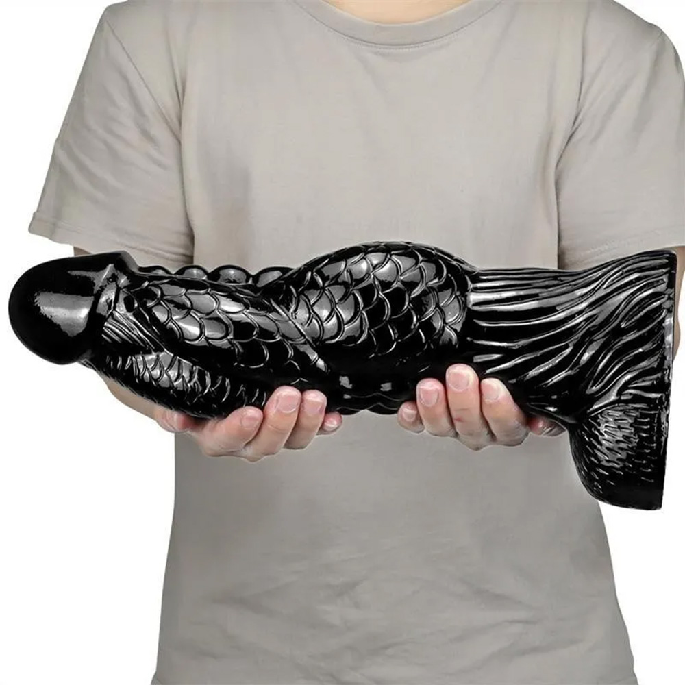 Giant Shaped Silicone Anal Plug Dildo