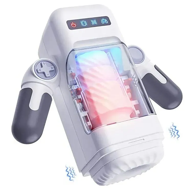 QuantumBot Automatic Male Masturbators Cup with 10 Thrusting & Vibration Modes