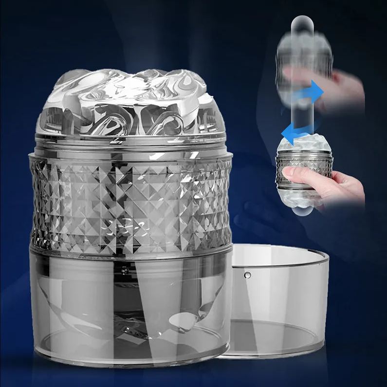 Double Head Portable Crystal Glass Cup-Uxolclub