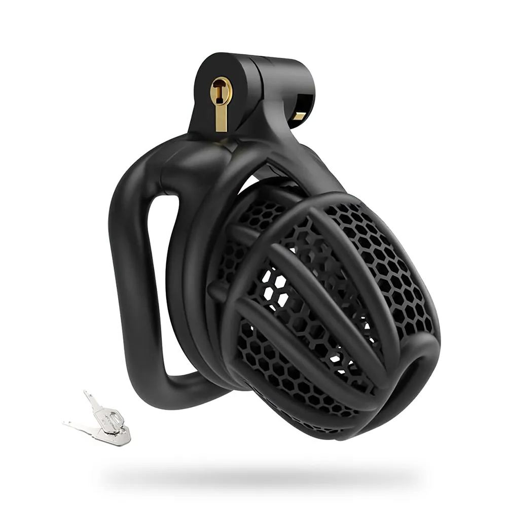 Chastity Light Bondage Locking Penis Male Exercise Penis Cage